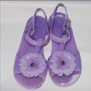 Step out in a pair Old Navy Jelly T Strap Sandal